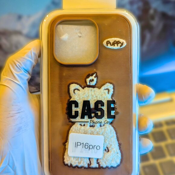 Dark Brown Leather Phone Cover for iPhone 16 Pro Max & Pro - Premium Customized - Picture 4 of 6